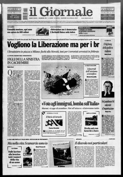 Il giornale : quotidiano del mattino